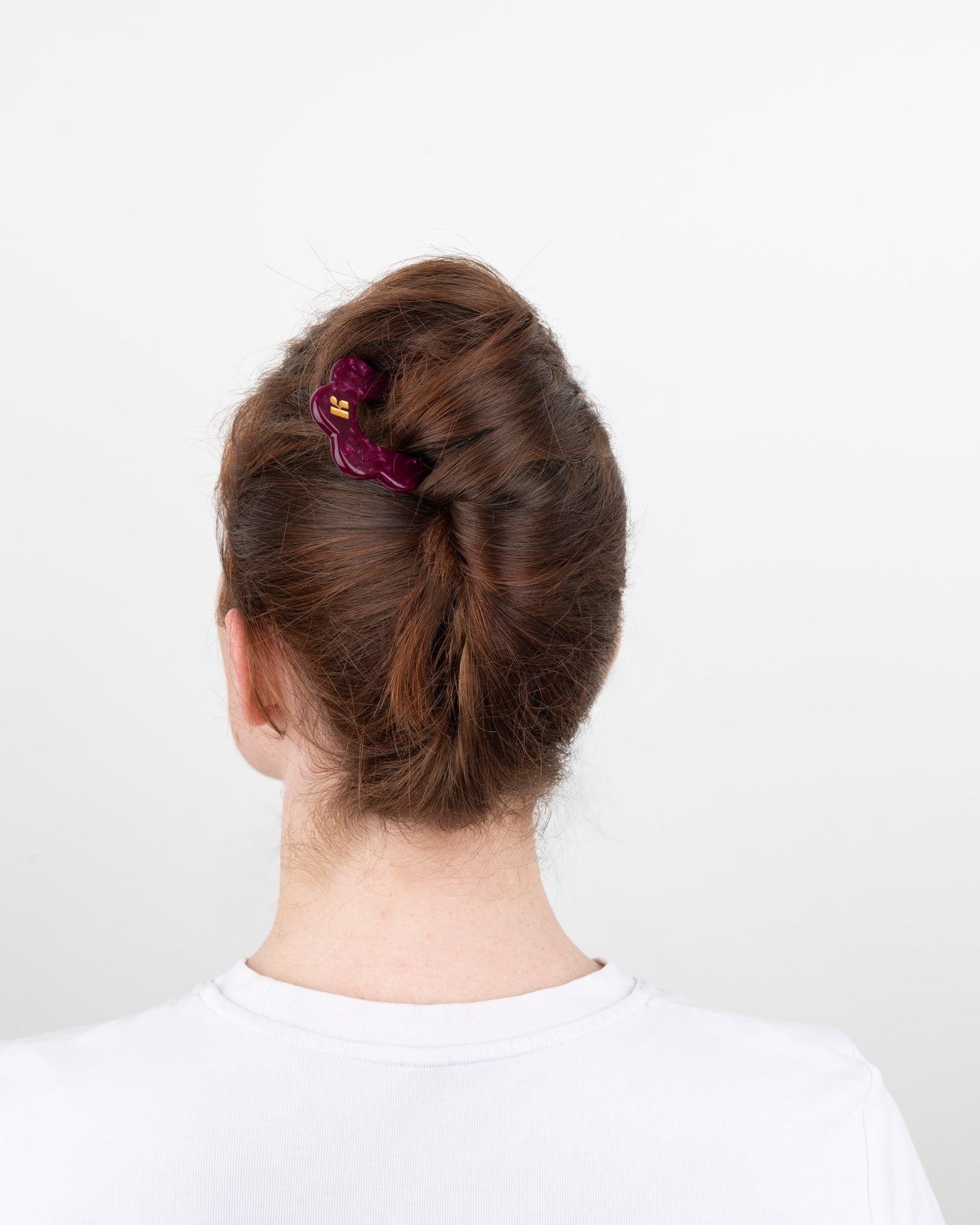 Pic à chignon - Cerise -