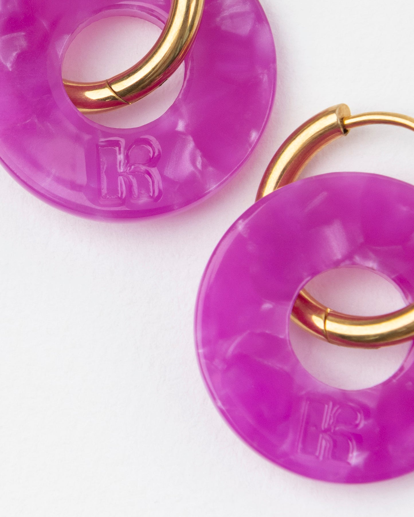 Boucles d'oreilles DONUTS - Açaï -