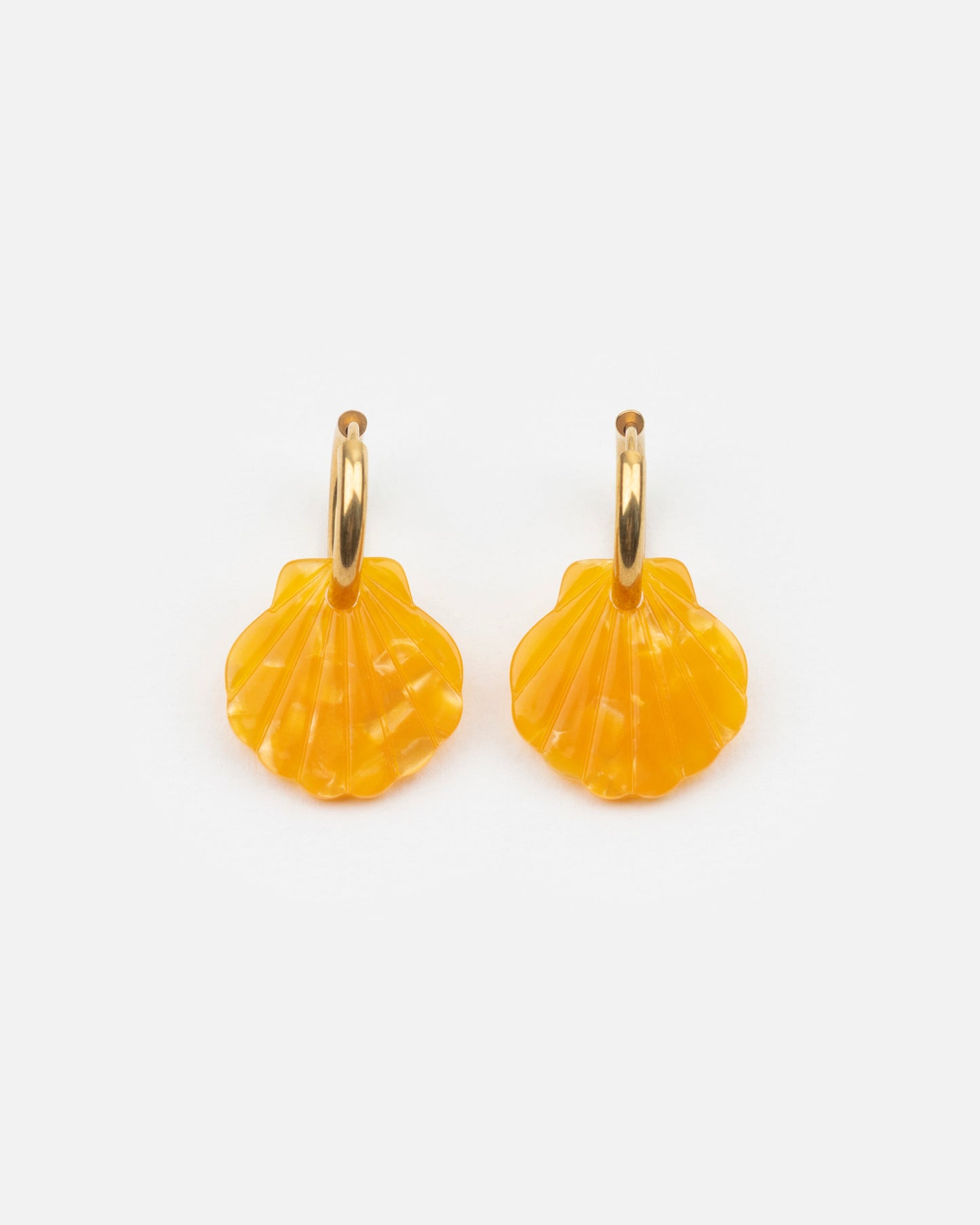 Boucles d'oreilles BABY MERMAID - Abricot -