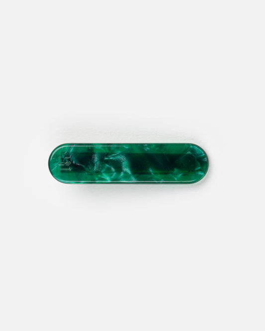 Barrette ARRONDIE - Vert -