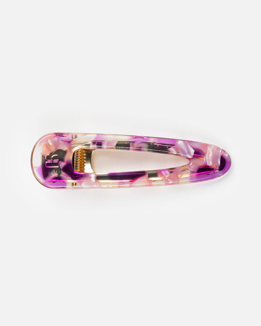 Barrette TRIANGLE - Pink -
