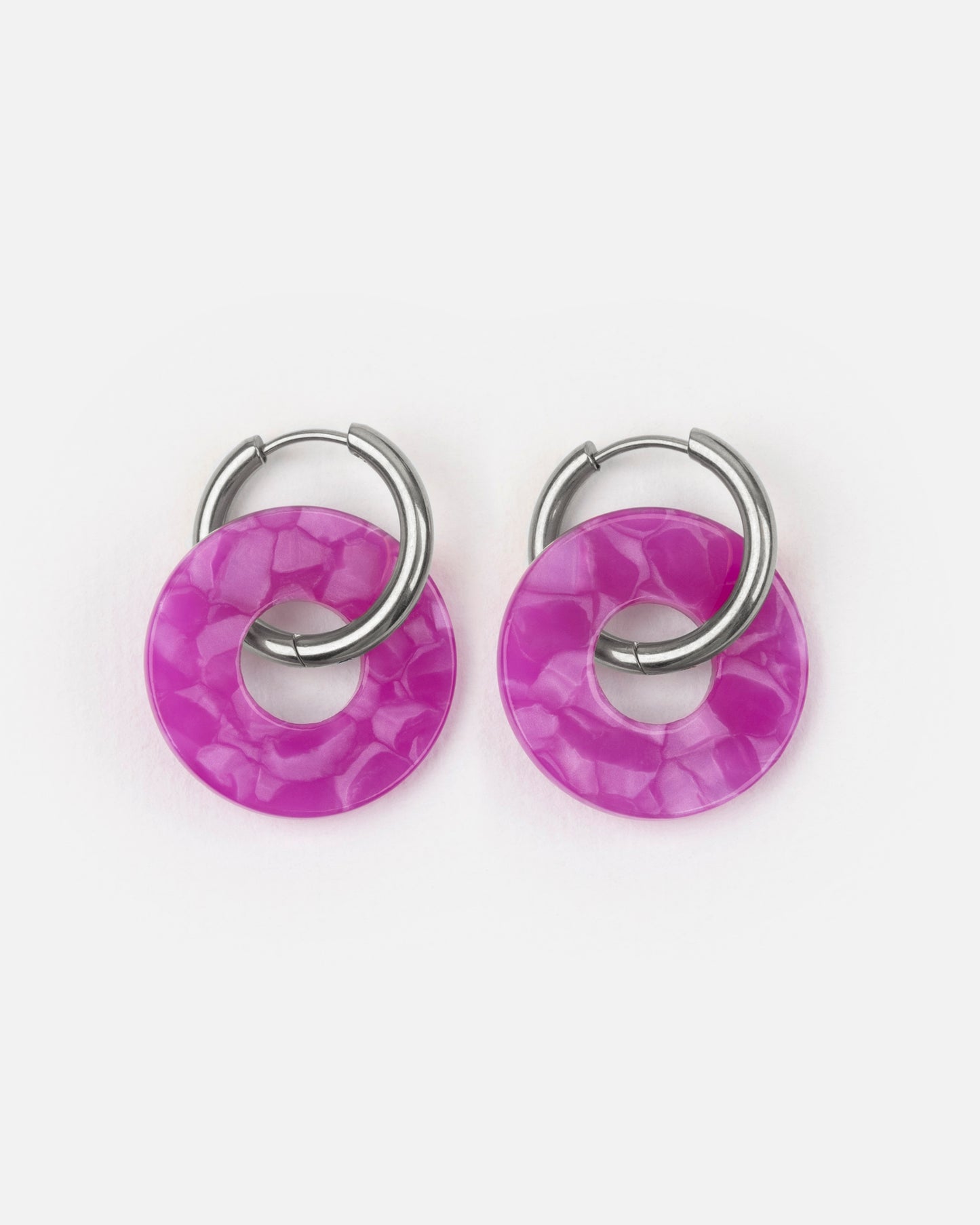 Boucles d'oreilles DONUTS - Açaï -